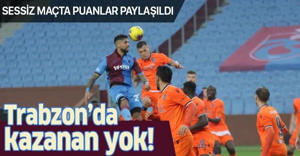 Trabzonspor 1-1 Başakşehir | MAÇ SONUCU