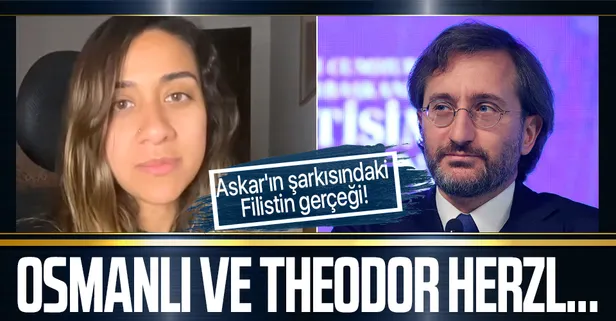 Mısırlı Eman Askar'ın şarkısındaki Filistin gerçeği! İletişim Başkanı Fahrettin Altun paylaştı