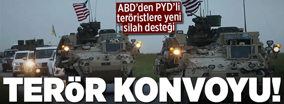 ABD’den PYD/PKK’ya yeni askeri destek!