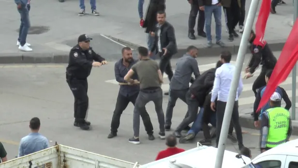 Erzurum'da korkunç olay! Ortalık bir anda savaş alanında döndü-4