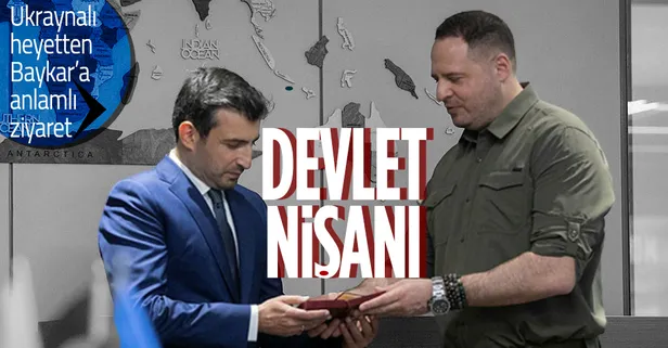 Son dakika: Ukrayna'dan Selçuk Bayraktar'a Devlet Liyakat Nişanı