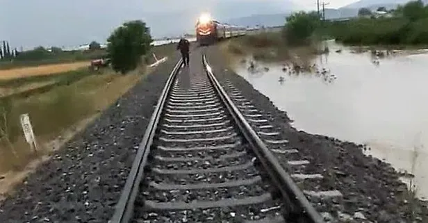 Vatandaşlar son anda durdurmuştu! O tren yolu onarıldı