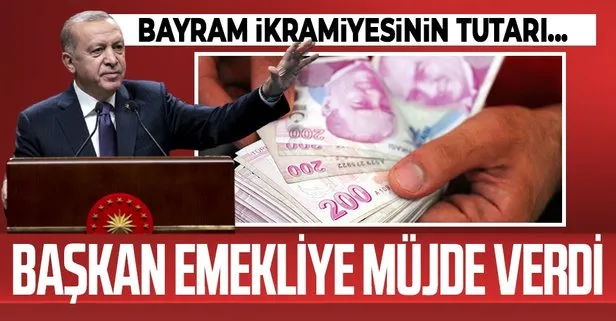 Son dakika! Başkan Erdoğan: Emekliye bayram ikramiyesini 1100 olarak kararname ile geçireceğiz