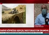 800 yıllık Kız Köprüsü'nün restorasyonunda tepki çeken görüntüler sonrası harekete geçildi!