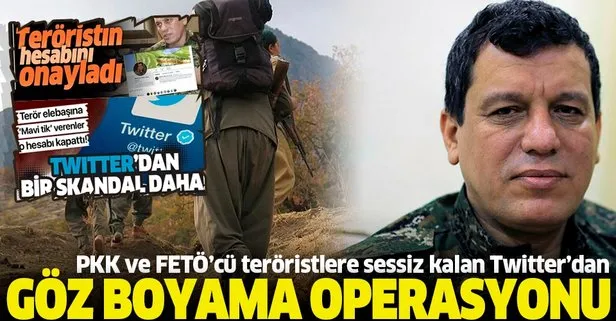 Teröristlere sessiz kalan Twitter'dan göz boyama