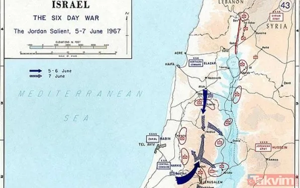 Siyonist İsrail'in 1947'den bu yana sürdürdüğü işgalin haritası - 14