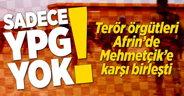 Afrin'de YPG-DEAŞ TSK'ya karşı birleşti!