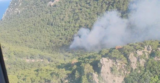 Antalya Konyaaltı’da orman yangını çıktı! Havadan ve karadan yoğun müdahale: Araziler zarar gördü