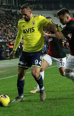 Son dakika: Fenerbahçe'ye Vedat Muriç şoku! Kayserispor maçında forma giyemeyecek