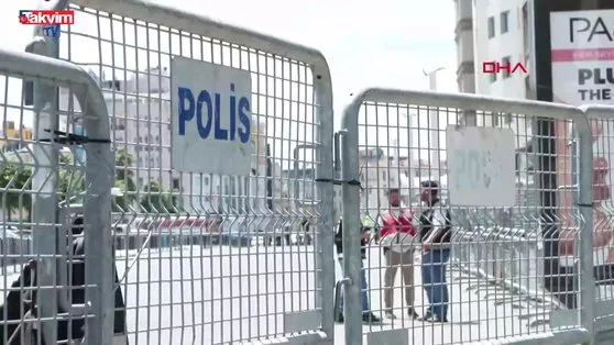 Taksim Meydanı yaya girişine kapatıldı