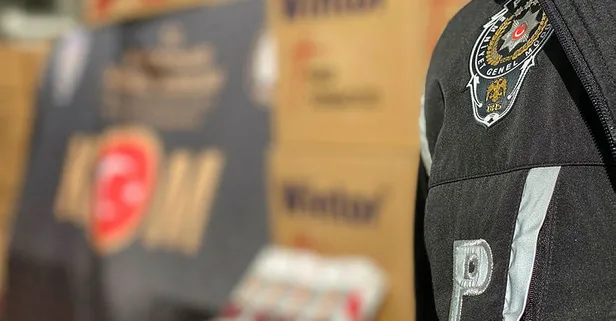 Samsun'da 7 milyon makaron ele geçirildi