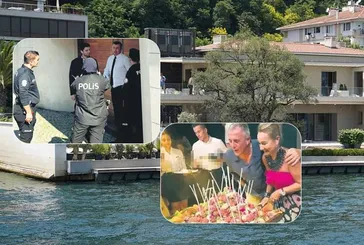 Sosyetik çiftin Bebek’teki yalısına haciz geldi
