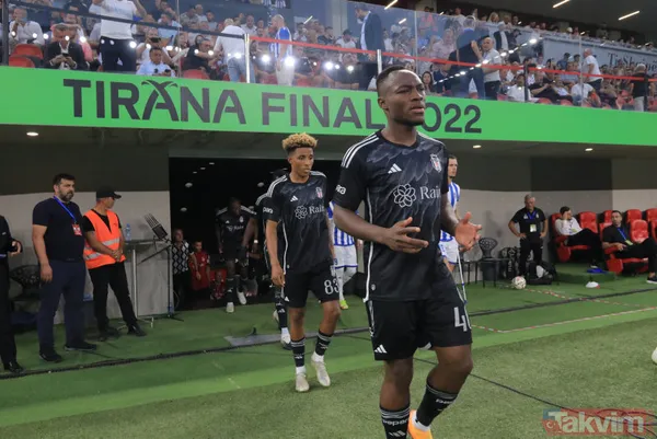 Beşiktaş Tirana maçında olay! Ceza tehlikesi var - 11