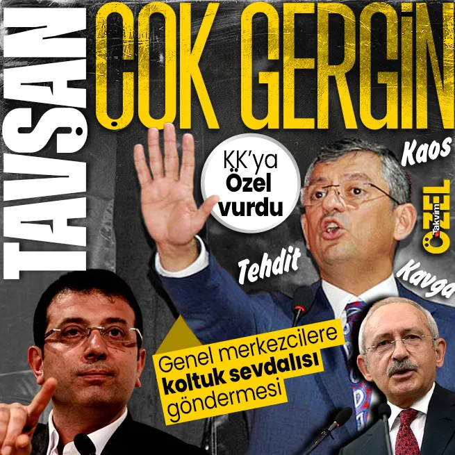 CHP kaynıyor! Değişimcileri tehdit eden Kılıçdaroğluna Özgür Özelden yaylım ateşi: Genel merkezcilere koltuk sevdalısı göndermesi