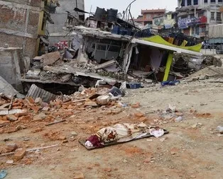 Nepal’deki depremin yeni görüntüleri