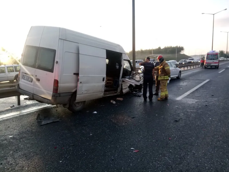 TEM'de can pazarı!  Yaralılar var... - 9