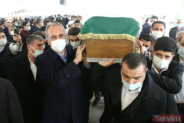Adalet Bakanı Abdulhamit Gül'ün annesi aile mezarlığına defnedildi - 17