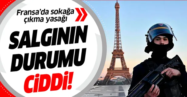 Koronavirüs tedbirleri kapsamında Fransa'da sokağa çıkma yasağı genişletildi