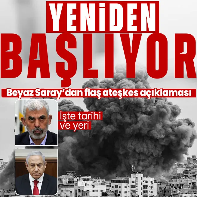 Gazzede ateşkes görüşmesi için tarih belli oldu! Beyaz Saray: Doha veya Kahirede gerçekleşecek