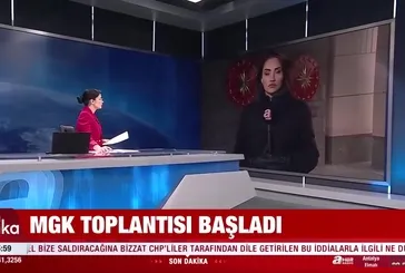 MGK toplantısı başladı!