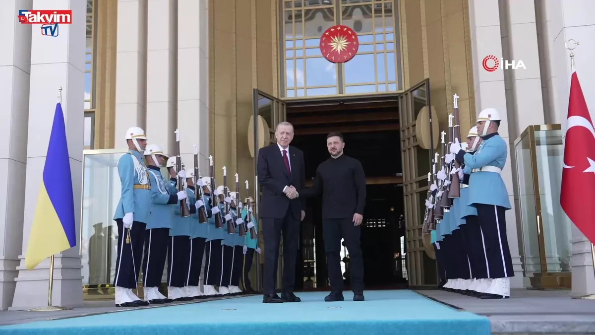 Başkan Erdoğan Zelenskiy ile görüştü!