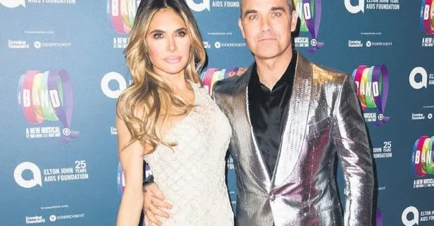 Robbie Williams’ın Türk eşi Ayda Field Türkçe’sini ilerletmek için ders almaya başladı