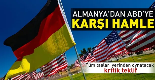 Almanyadan ABDye karşı hamle!