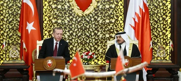 Erdoğan'a Bahreyn'in en üst düzey madalyası