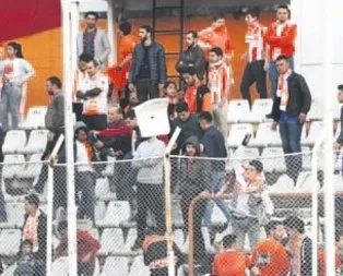 Adanaspor iki maç seyircisiz oynayacak