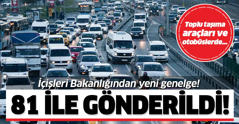 Son dakika: İçişleri Bakanlığı'ndan yeni genelge! 81 ile gönderildi!