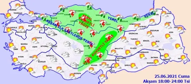 HAVA DURUMU | Meteorolojiden 9 il için kuvvetli yağış uyarısı!-5