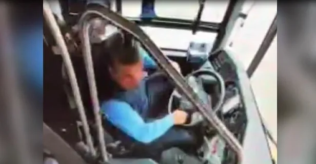 Ankara'da otobüs şoförüne silahlı saldırı: O anlar kamerada