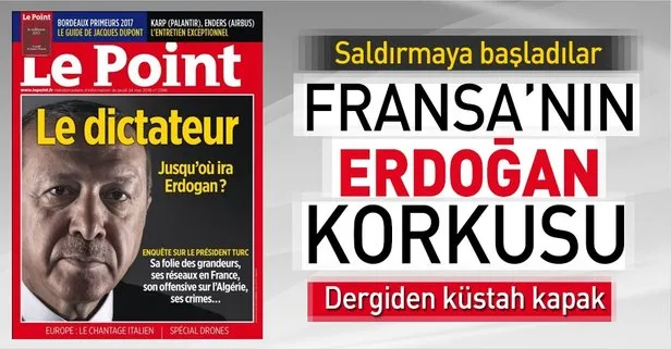 Fransız medyasının hedefinde Erdoğan var