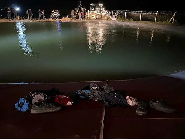 Manisa'da yürek yakan olay! Yangın söndürme göletine giren kardeşler öldü-5