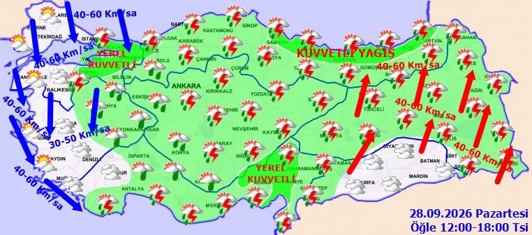 19 İLE SARI KODLU UYARI-2