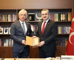 AK Parti’den MHP’ye ziyaret