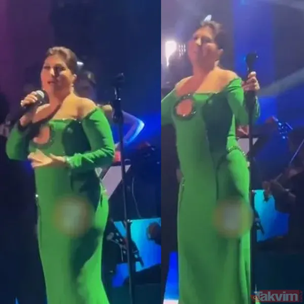 İşte Sibel Can'ın çok konuşulan sahne görüntüleri...