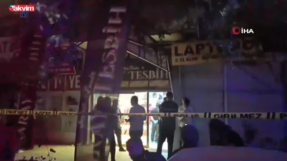 İş yerinde vahşet: Eşini öldürüp kaçtı