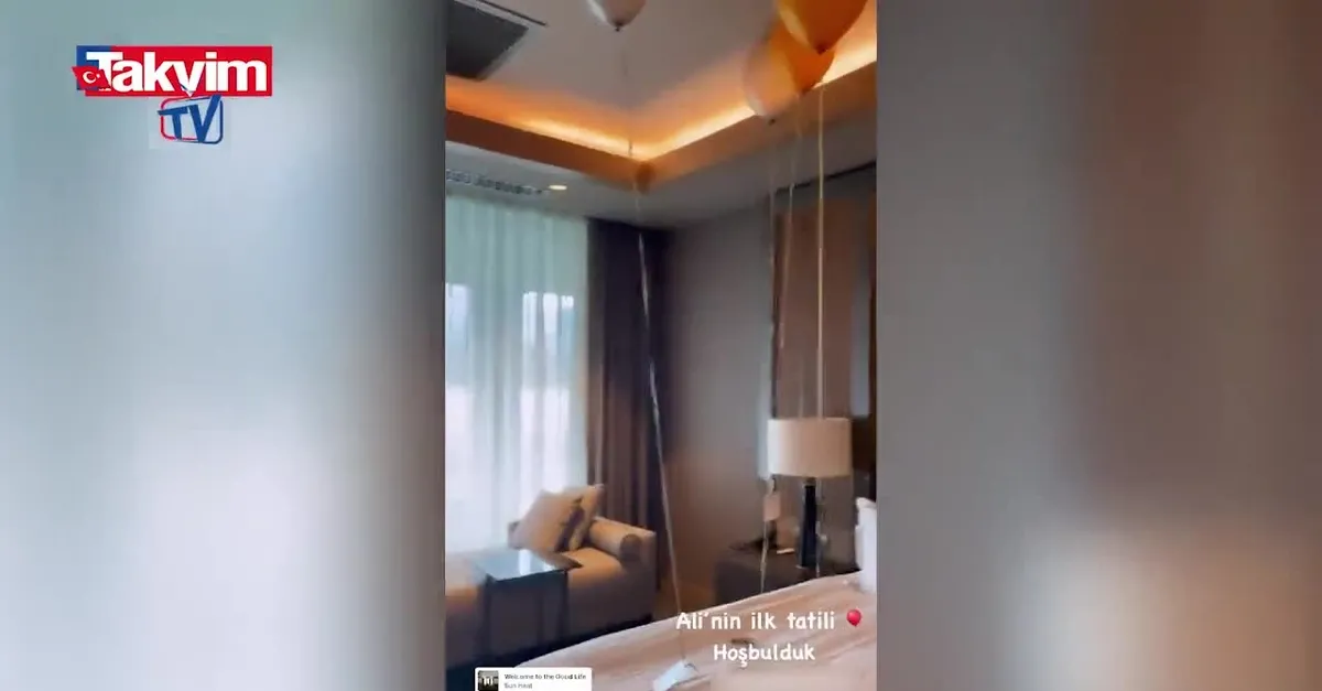 Hande Soral 'Ali'nin ilk tatili' deyip paylaştı! İsmail Demirci’nin minik oğlu ilgi odağı oldu!