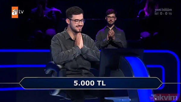 Kenan İmirzalıoğlu'nun sunduğu Kim Milyoner Olmak İster'de hareketleri ve cevaplarıyla geceye damga vuran yarışmacı! - 18