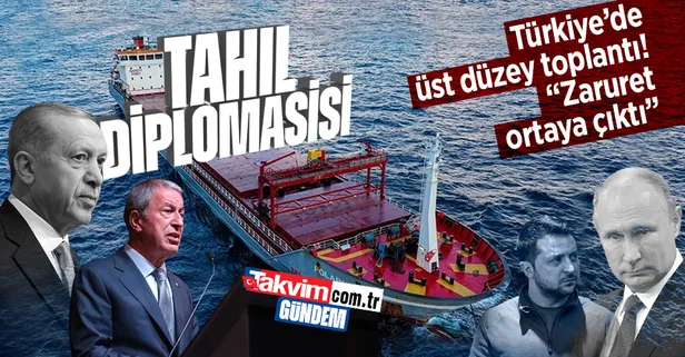 Son dakika: Milli Savunma Bakanı Hulusi Akar duyurdu! Türkiye'de 'üst düzey' tahıl toplantısı: "Zaruret ortaya çıktı"