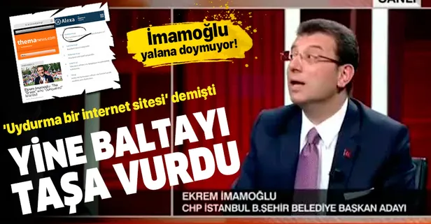 CHP'li İmamoğlu’nun 'uydurma' dediği Thema News Yunanistan'da en çok ziyaret edilen 17. internet sitesi