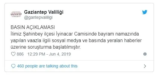 "Kurtuluş Savaşı'nı keşke kaybetseydik" diyen imama jet soruşturma!-1