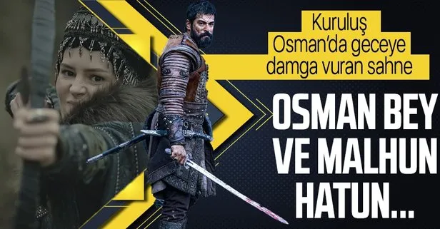 ATV ekranlarında yayınlanan Kuruluş Osman’da heyecanlandıran gelişme: Malhun Hatun destek verdi Osman Bey yendi...