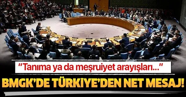 Türkiye’den BMGK’de net ’YPG/PKK’ mesajı