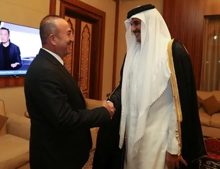 Katar'da kritik görüşme-1
