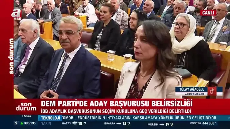 FLAŞ GELİŞME: DEM İBB adaylarını YSK'ya geç verdi! DEM Parti İBB Adayları seçimde yer almayacak mı? Kamera kayıtları inceleniyor!