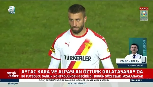 Aytaç Kara ve Alpaslan Öztürk Galatasaray’da! İki futbolcu sağlık kontrolünden geçirildi
