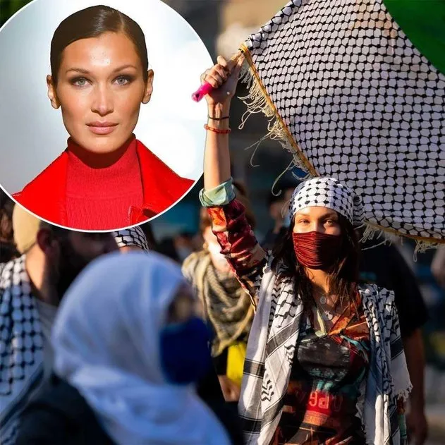 Filistin’i savunduğu için ölüm tehditleri alıyordu! Dünyaca ünlü model Bella Hadid mankenliği bıraktı