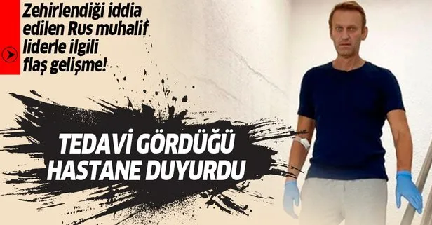 Navalnıy'in sağlık durumuyla ilgili flaş gelişme